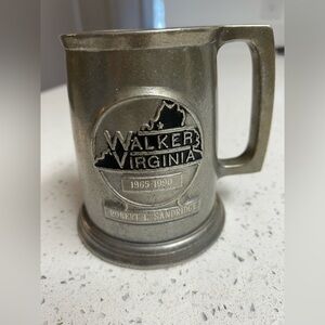Vintage Walker Virginia Robert L Sandridge 1965-1990 mug